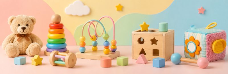 Jouets d&rsquo;éveil bébé : comment choisir selon l&rsquo;âge ?