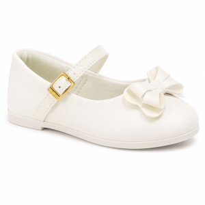 BALLERINES-BLANCHE-A-NOEUD-PAPILLON-KLIN