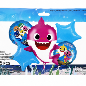 BALLON-ALUMINIUM-PQTX5-THEME-BABY-SHARK