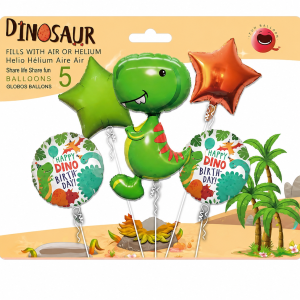 BALLONS-ALUMINIUM-PQTX5-THEME-DINOSAURE