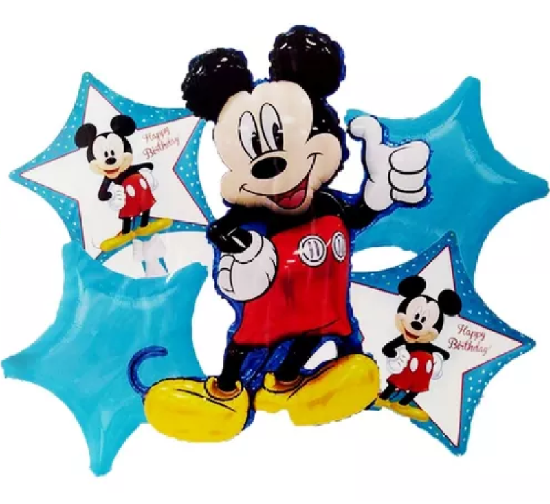 BALLONS-ALUMINIUM-PQTX5-THEME-MICKEY-MOUSE