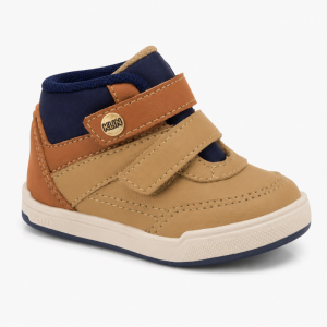 BASKETS-MONTANTES-A-SCRATCH-MARRON-KLIN