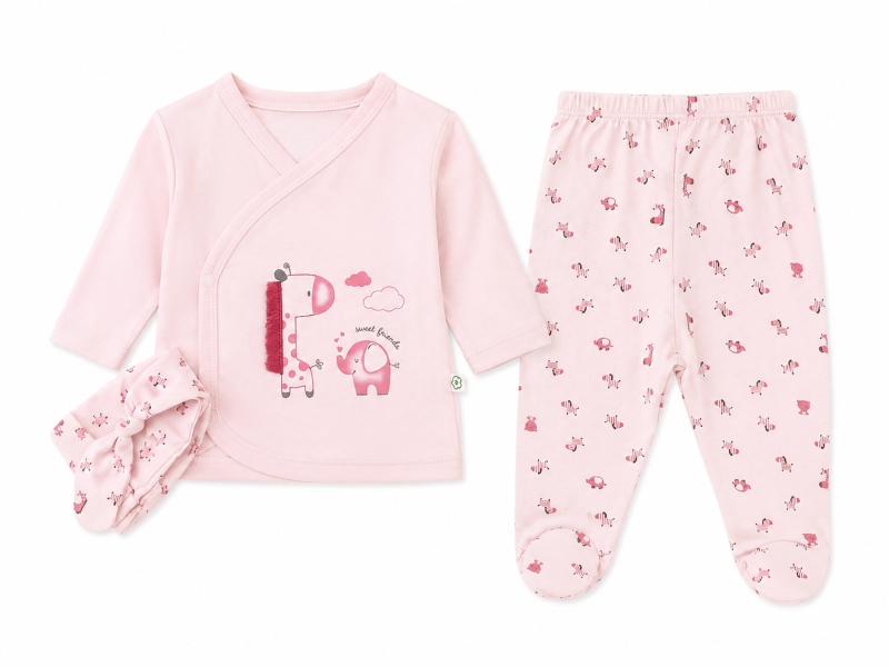 ENSEMBLE-BEBE-FILLE-0-3MOIS-3PCS-BIORGANIC