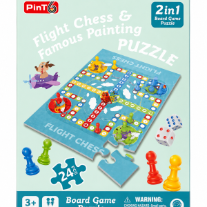 JEU-DE-SOCIETE-2-EN-1-CHEVAUX-PUZZLE-24-PIECES