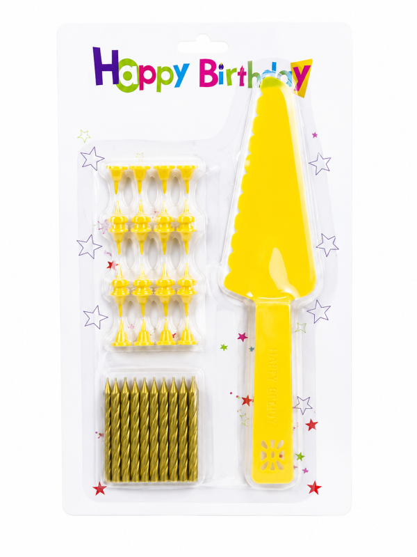KIT-ANNIVERSSAIRE-BOUGIES-DOREES-SUPPORTS-BELLE-A-GATEAU