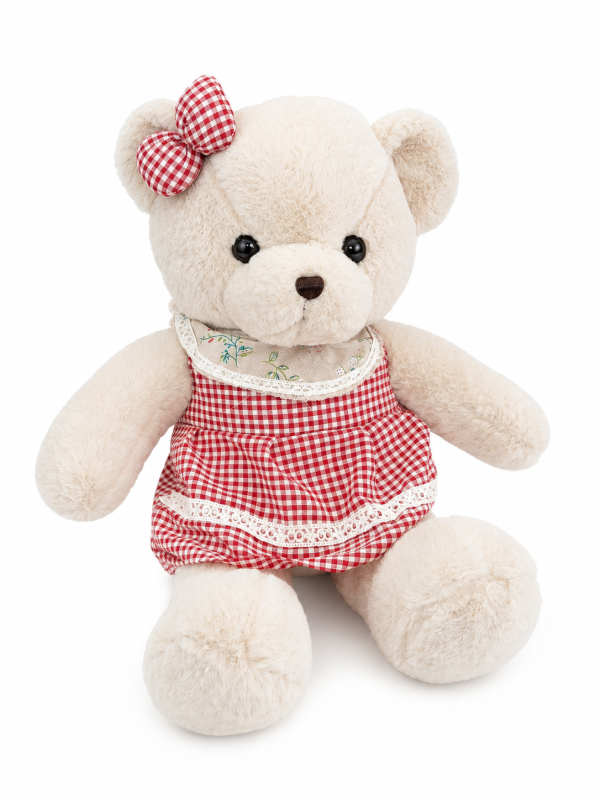 PELUCHE-OURSON-65CM-HAPPY-EVERYDAY-FILLE