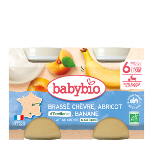 PETIT-POT-BRASSE-CHEVREABRICOTBANANE-TEXTURE-LISSE-SANS-SUCRE-AJOUTES-PQTX2X130G