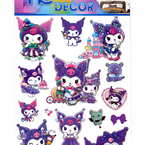 AUTOCOLLANTS-MURALE-3D-KUROMI