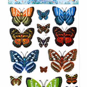 AUTOCOLLANTS-MURALE-8D-PAPILLON