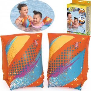 BRASSARD-SECURITE-NATATION-ORANGE-VIF