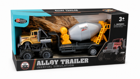 CAMION-REMORQUETOUPIE-BETON