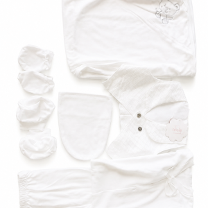 COFFRET-BAPTEME-NAISSANCE-7PCS-GARCON-BLANC-LUCKY-BABY