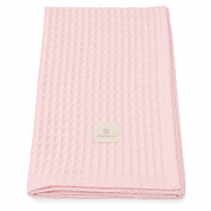 COUVERTURE-BEBE-COTON-LOURDE-FILLE-BIIBABY-ROSE