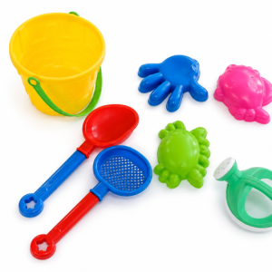 ENSEMBLE-SEAU-DE-PLAGE-PM-2-PELLES-PM-1-ARROSOIR-3-MOULES-BEACH-TOYS
