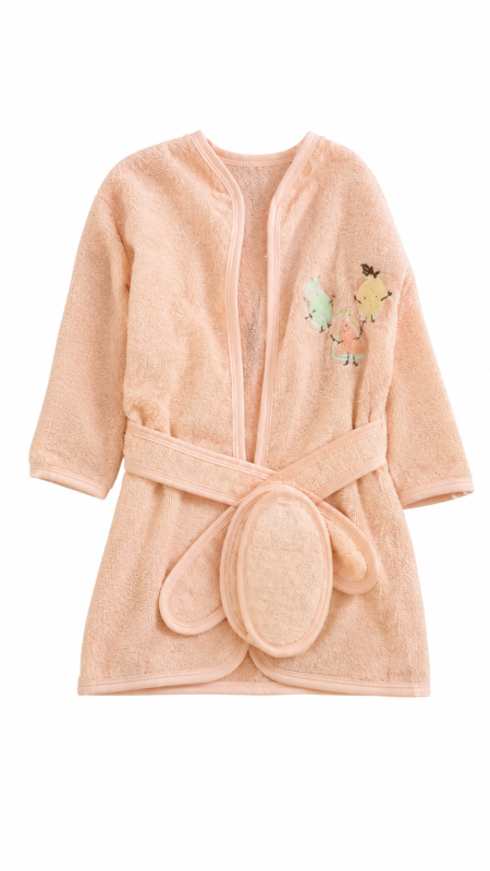 PEIGNOIR-DE-BAIN-EPONGE-BEBE-FILLE-BIIBABY