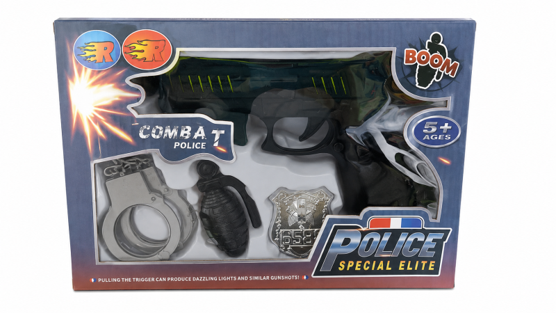 PISTOLET-ELECTRIQUE-MUSICAL-POLICE-SPECIAL-ELITE
