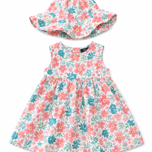ROBE-FLEURETTE-MULTICOLORCHAPEAU-ASS-18MOIS-NINE-WEST