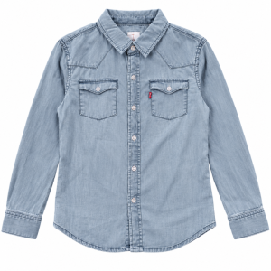 CHEMISE-EN-JEAN-MANCHE-LONGUE-BLEU-ENFANT