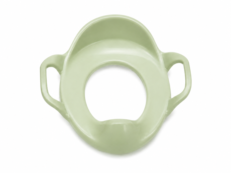 REDUCTEUR-SIEGE-TOILETTE-PLASTIQUE-POIGNEES-VERT