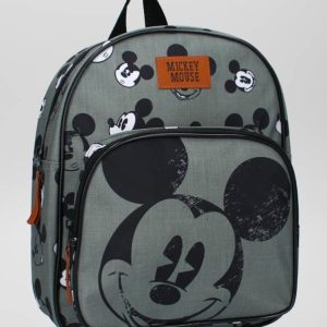 SAC-A-DOS-ENFANT-MICKEY-MOUSE-GRIS-NOIR-29CM