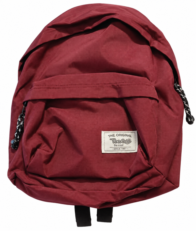 SAC-A-DOS-ENFANT-TEENPACK-ROUGE-BORDEAUX-34CM