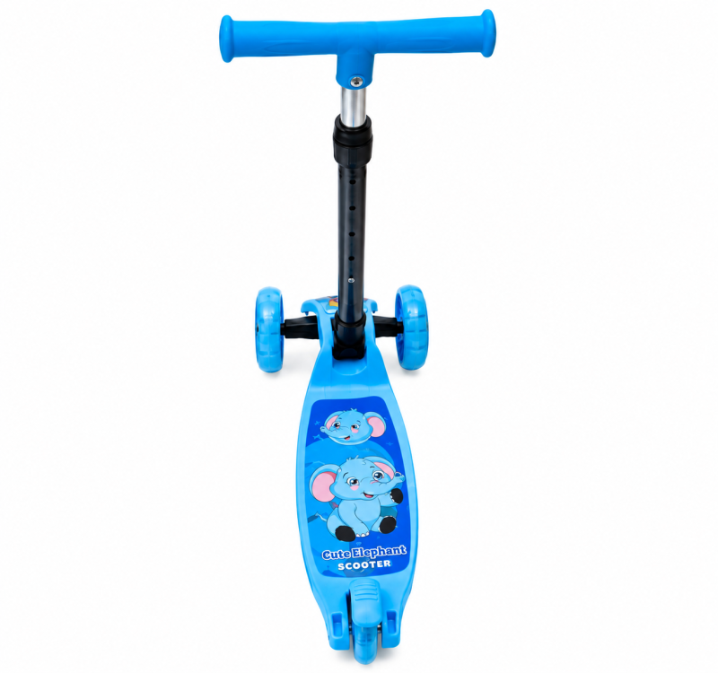 TROTTINETTE-CUTE-ELEPHANT-SCOOTER-BLEU