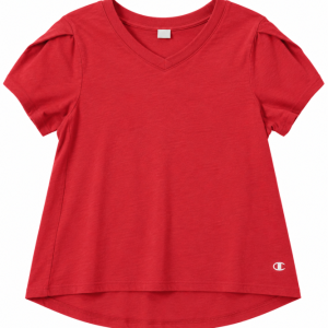 TSHIRT-MANCHE-COURTE-ROUGE