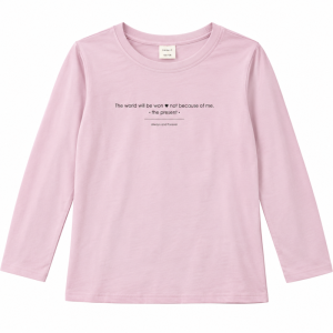 TSHIRT-MANCHE-LONGUE-ROSE-CLAIR-TEEN-TALK
