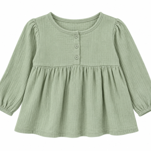 TSHIRT-MANCHE-LONGUE-VERT-T-8ANS